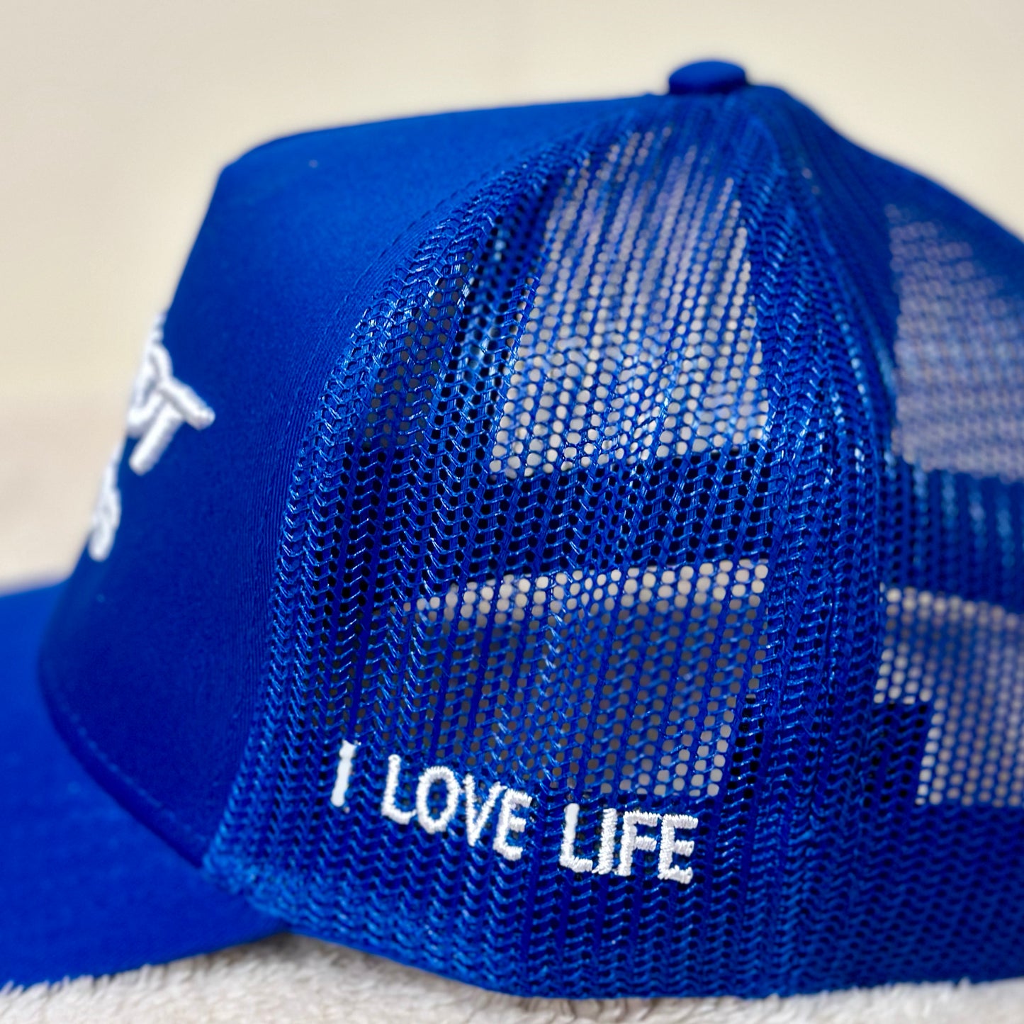 iLL Shot Trucker Hat (BLUE)