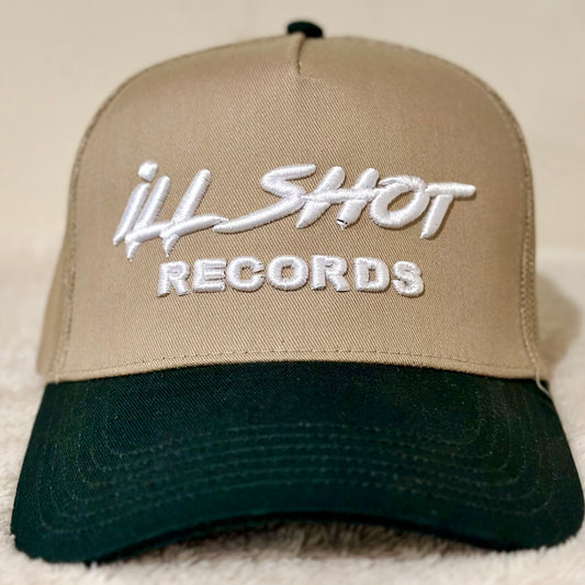 iLL Shot Trucker Hat (BEIGE GREEN)