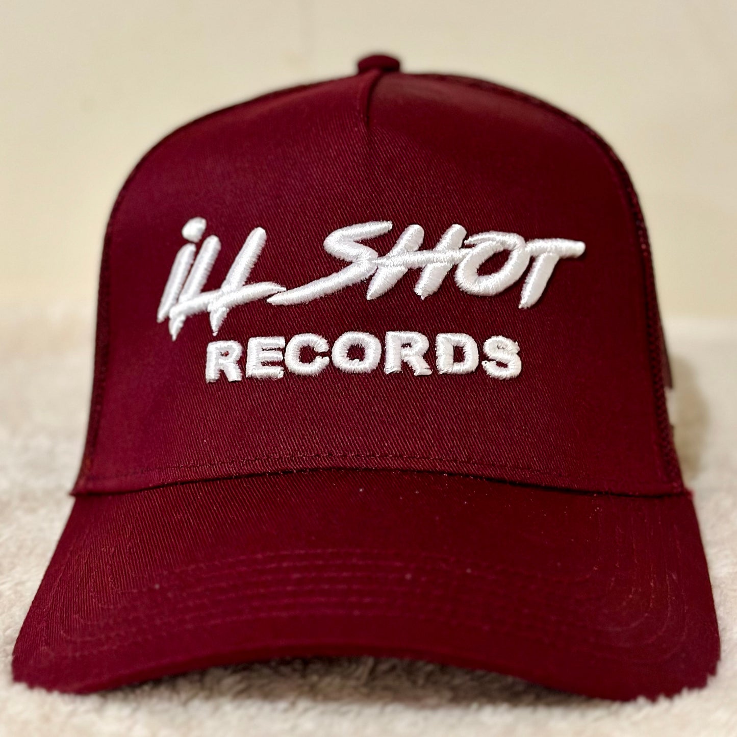iLL Shot Trucker Hat (MAROON)