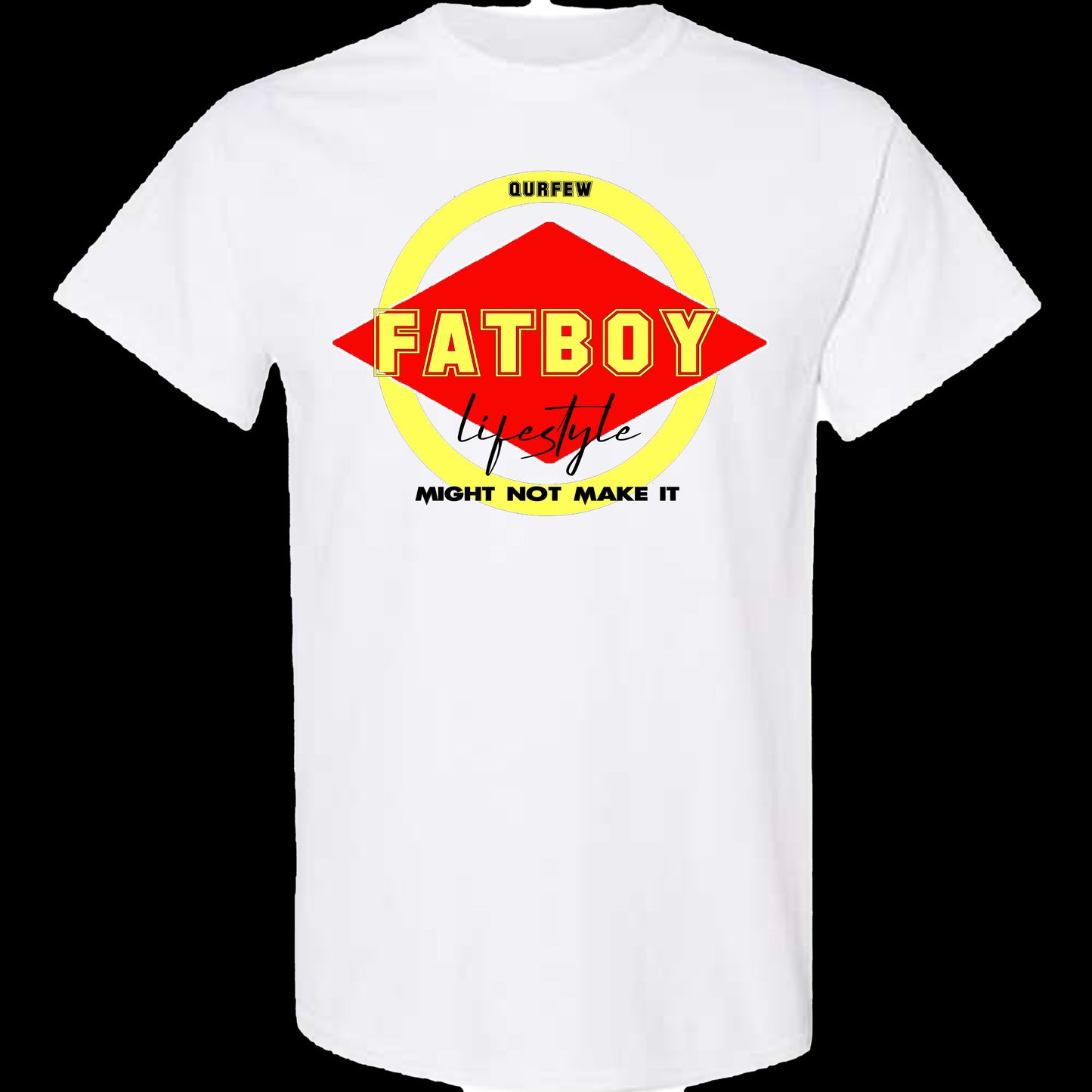 Qurfew Fatboy Lifestyle T-Shirt (S-XL)