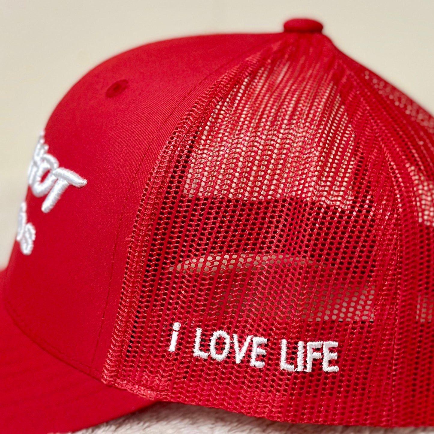 iLL Shot Trucker Hat (RED)