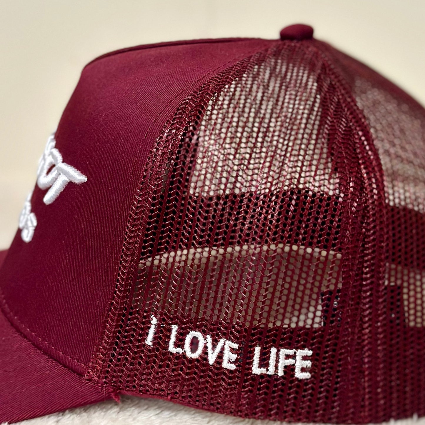 iLL Shot Trucker Hat (MAROON)